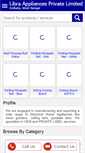 Mobile Screenshot of librahomeappliances.com